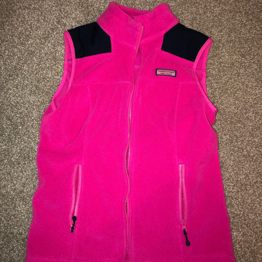 Vineyard Vines fleece vest